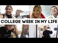 college week in my life: speaking at UGA, exams, grocery haul, spin instructing