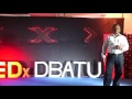 Solution to the broken educational system in India | Dr. Vilas Gaikar | TEDxDBATU