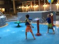 Splash Pad at Saskatoon Travelodge Hotel Splash Pad at Saskatoon Travelodge Hotel