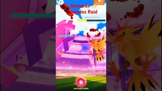 Dynamax Zapados ✨Raid in Pokemon go.#pokemongo #pokemon #dynamax #zapdos #pokemongoshorts #raid #win