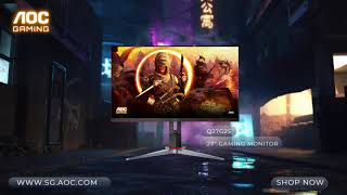 AOC Q27G2S QHD Gaming Monitor G-Sync Compatible