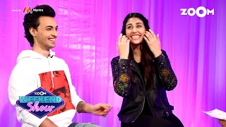 'Loveyatri' Stars Aayush Sharma \u0026 Warina Hussain play FAST FIRE round | Zoom Weekend Show