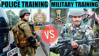 Army Training vs Police Training - Most Toughest Training