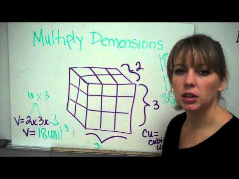 Volume by Counting Cubic Units Volume by Counting Cubic Units