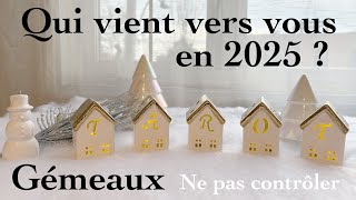 Gémeaux - Qui vient vers vous en 2025 ? - Inutile de contrôler - Tirage de tarot