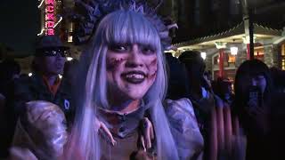 【USJ】アイドルゾンビ【ハロウィーンホラーナイト2019】ゾンビ・デ・ダンス　ラタタ　ユニバ　ホラナイ　ハロウィン　キューティー　zombie　Halloween　ダンサー　かえちゃん