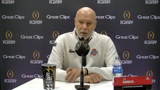 Jim Knowles | Ohio State Media Day at CFP National Championship in Atlanta