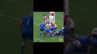 What a try by France ! | France vs Japan | #lesbleus #francerugby #shorts #youtubeshorts