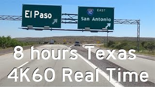 I-10 TX 1/2: El Paso to San Antonio, Real Time from New Mexico line