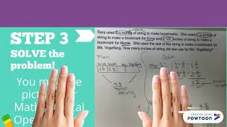 UNDERSTAND PLAN SOLVE MATH WORD PROBLEMS