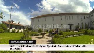 GazetaJNK: Në Pritje të Prokurorisë Shtyhet Gjykimi i Punëtorëve të Fakultetit 05.07.2013