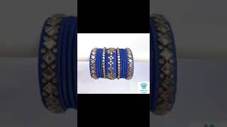 new design silk thread bangles MRP 500/-