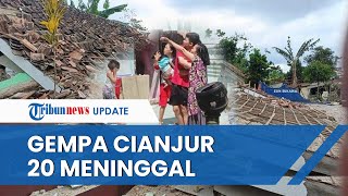 Update Gempa Cianjur: 20 Warga Dilaporkan Meninggal, 300 Orang Luka-luka dan Puluhan Rumah Rusak