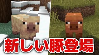 【マイクラ統合版アップデート情報】ロードストーン革命！？新しい豚登場！【プレビュー版1.21.60.25】