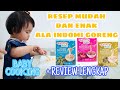 YUMMY BITES ORGANIC NOODLE RESEP ala mie goreng dan REVIEW | BABY COOKING