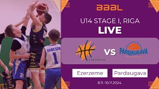 Ezerzeme-Rezekne vs Pārdaugava 2011 | BBBL Boys U14