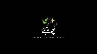 Beautiful Naat Black Screen WhatsApp Status _ Ho Karam Sarkar❤ _ Islamic Status.