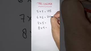 Tes IQ (81) -Tes Logika 🧠😎 Seberapa Pintar Kamu?? #shortmatematika #shorts #tesiq #shortfund