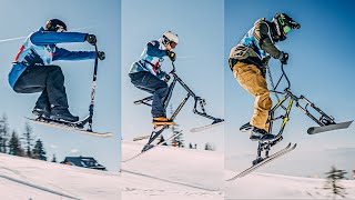 AMAZING SKIBIKE JUMPS AT KRVEVEC CHAMPIOSHIP EURO SERIES 2023