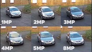 What do megapixels mean to your CCTV system? Resolutions 1MP-5MP compared.