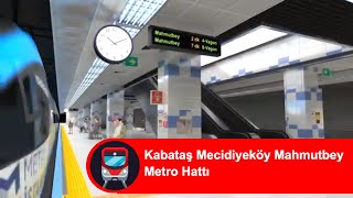 M7 Kabataş Mecidiyeköy Mahmutbey Metro Hattı