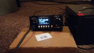 GW0WVL ... XIEGU  G1M  5 watts QRP.