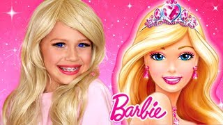 Barbie Makeup and Costume Transformation Tutorial