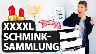 MEINE HEFTIGE XXL SCHMINKSAMMLUNG 💄 | Make Up Collection | COCO