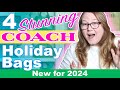 Stunning New Holiday Bags from COACH || Autumn Beckman