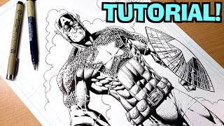 How To Draw A Comic Book COVER In 2021! *Tutorial*