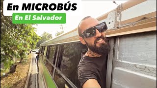 Mi EXPERIENCIA en un MICROBÚS en El Salvador