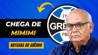 CHEGA DE MOLEZA 🔵⚪👏🏻 ROMILDO NÃO QUER MAIS MIMIMI NO GRÊMIO EM 2022 │Noticias do Grêmio de hoje