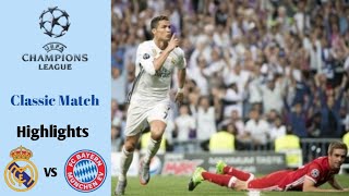 Real Madrid vs Bayern Munchen 4-2 | UEFA Champions League 2016/2017 | Highlights | Classic Match