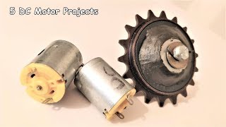 5 Creative DC motor project compilation