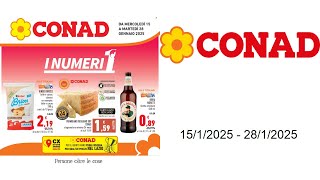 Volantino Conad - dal 15 al 28 gennaio 2025