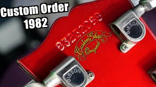 I Found a CRAZY 80s Custom Order! | 1982 Gibson Les Paul Custom 3 Pickup \