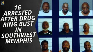 16 arrested in drug ring bust