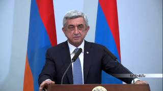 Նախագահ Սերժ Սարգսյանն ընդունել է Եվրոպական խորհրդի նախագահ Դոնալդ Տուսկին