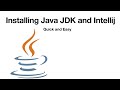 Installing Java JDK and Intellij on all platforms (02)