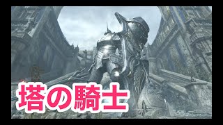 【デモンズソウル】塔の騎士は盾の衝撃波の隙をついて倒す