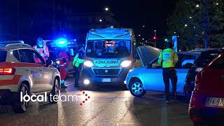 Incidente in via Berna a Milano: tre feriti, uno in codice rosso