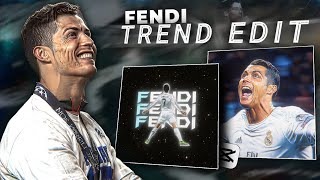CapCut UNIQUE Fendi Trend Edit Tutorial Like Ae Style!!