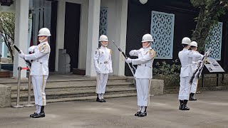 20241113慈湖(Cihu Mausoleum)及大溪陵寢(Daxi Mausoleum)海軍儀隊交接(Changing of the Guard)