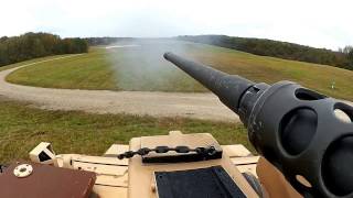 13e régiment du génie - Tirs téléopérés 12,7mm avec un Aravis