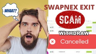 Swapnex Withdrawal Issue (Exit Scam Alert?)