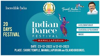 Indian Dance Festival | 2022 - 2023 | 📍Mamallapuram \u0026 Island Grounds