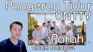 REACTION UN1TY - Pangeran Tidur (Sleeping Prince) MV Reaction Indonesia - Gk nyangka, Enaakkk Banget