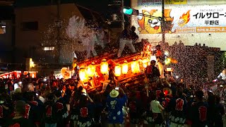 令和6年 野堂東組 宮入 平野郷杭全神社夏祭り だんじり祭