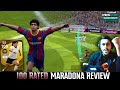 THE 100 RATED BEAST MARADONA REVIEW | COMPLETE GUIDE WITH CINEMATICS | EP.4 PES 2021