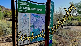 Hike at Peoria Sunrise Mountain Preserve Trail